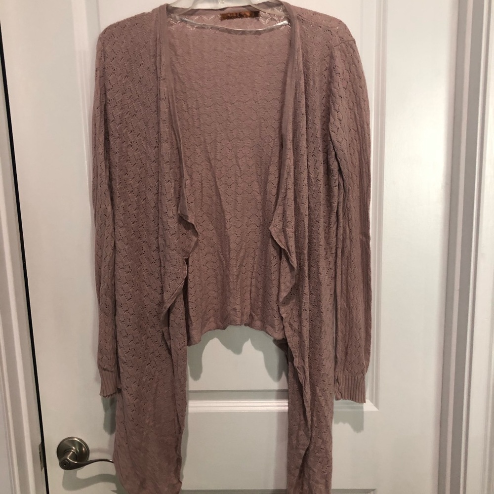 Bellidini open front cardigan, Sz L